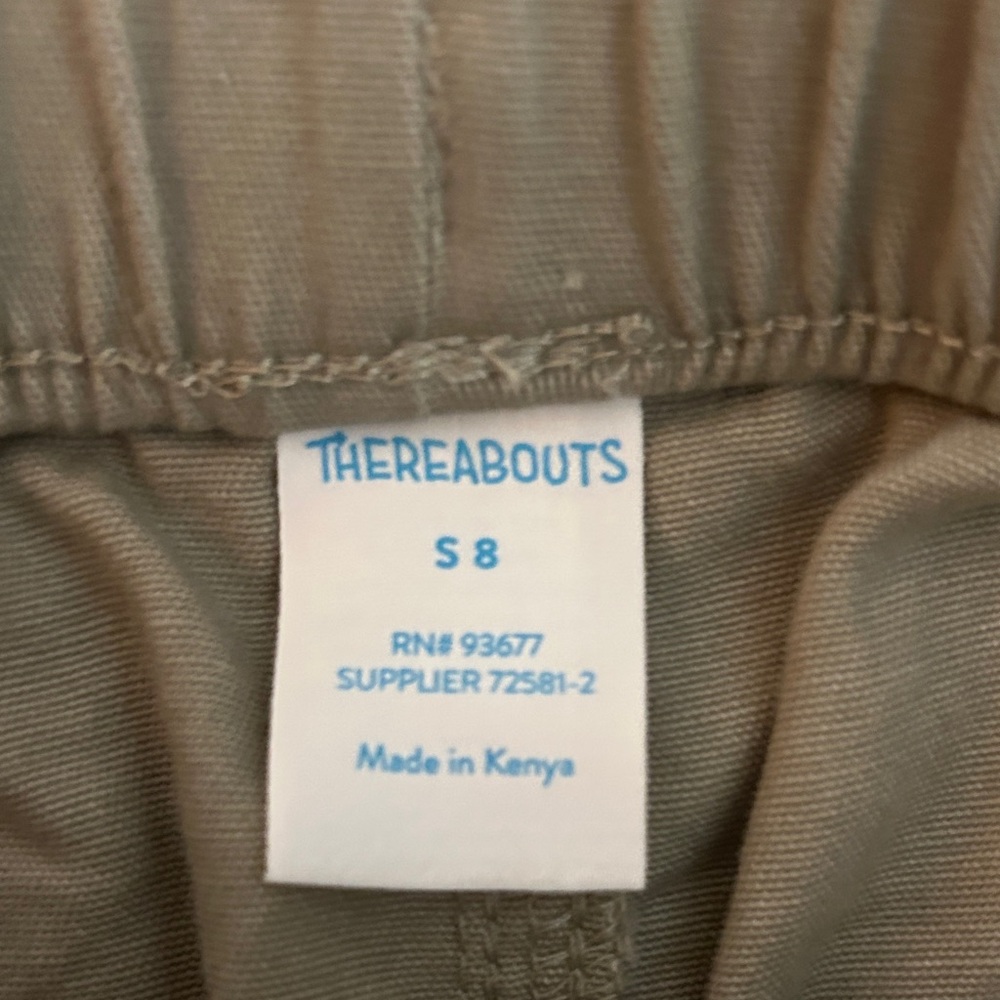 Thereabouts Kids Casual Tan Pants - Picture 3 of 6
